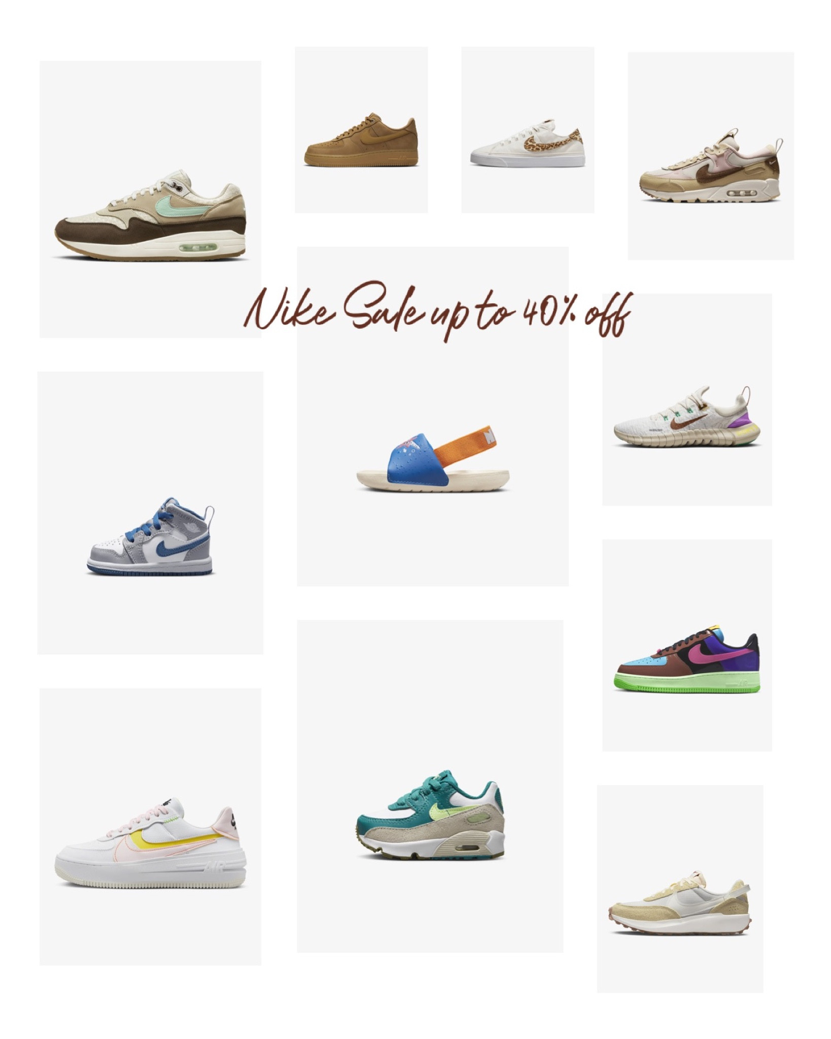 Nike on Sale up to 40% 
Legacy, Jordan, Air Max

#LTKsalealert #LTKFind #LTKU