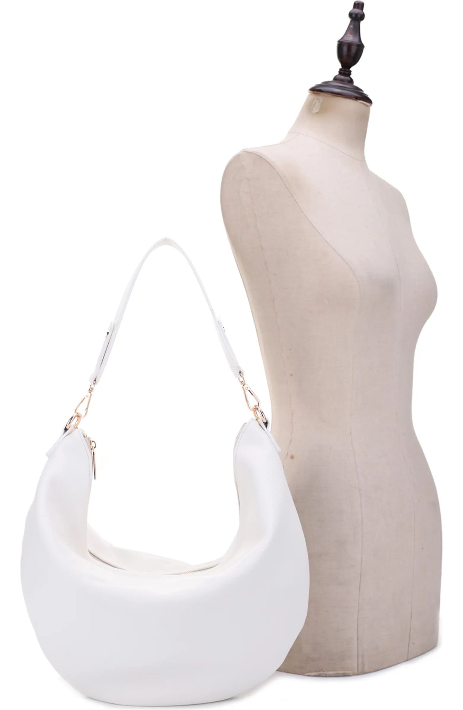 Megan Recycled Vegan Leather Hobo Sling Bag | Nordstrom