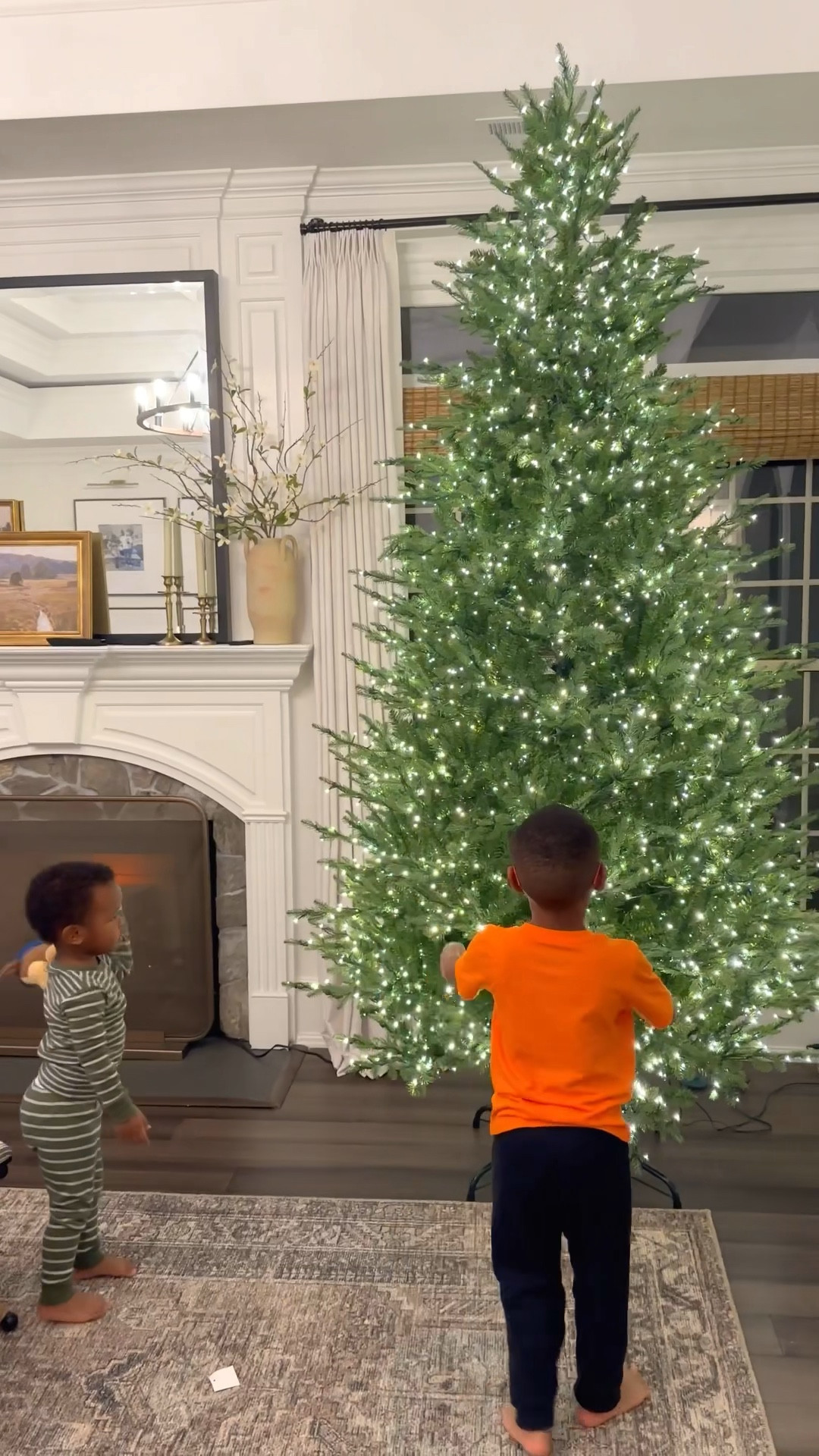 The viral Home Depot Christmas tree 

9 foot tree// faux tree// twinkle lights // look for less// 

#LTKHolidaySale #LTKhome #LTKHoliday