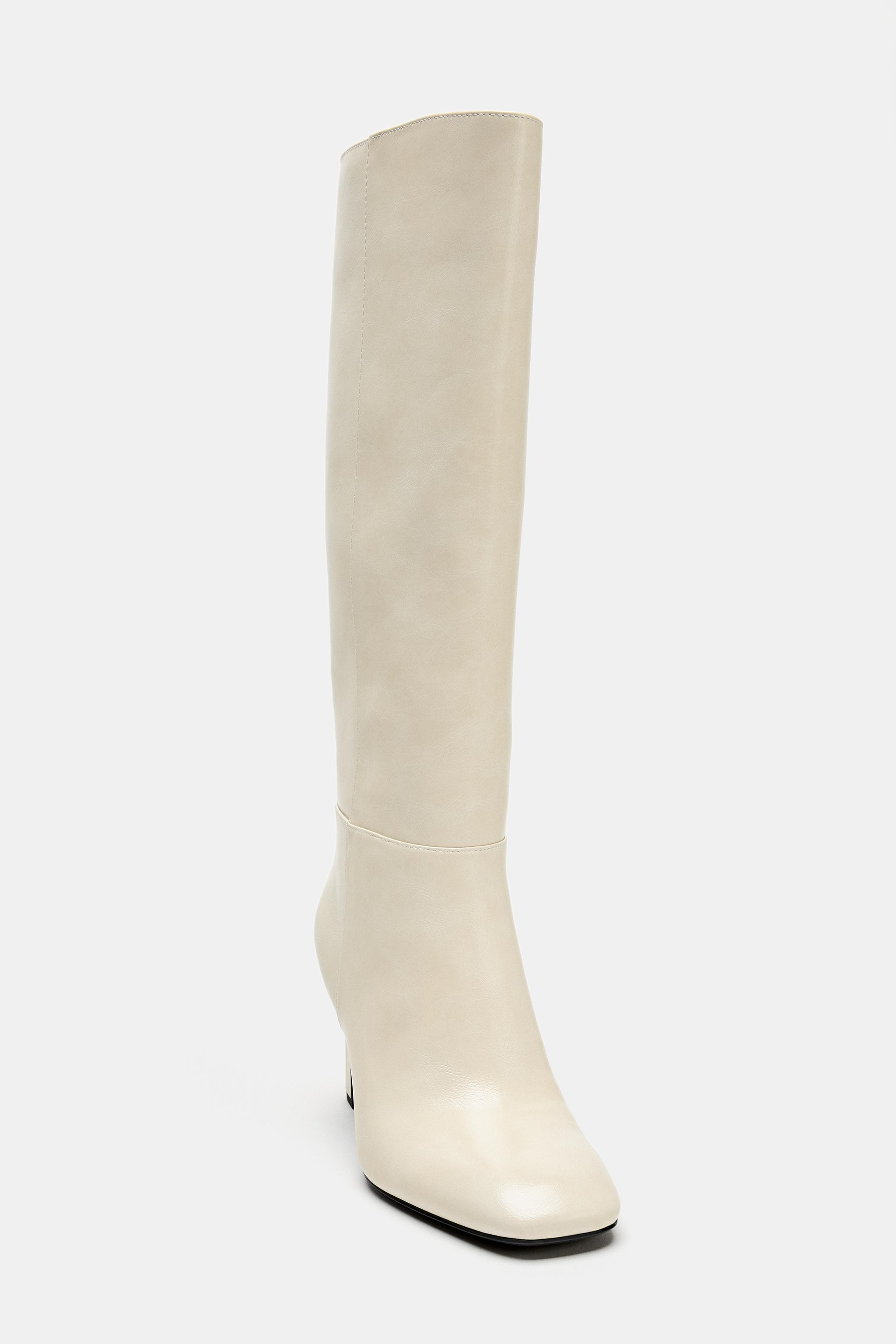 BLOCK HEEL ANKLE BOOTS | Zara US