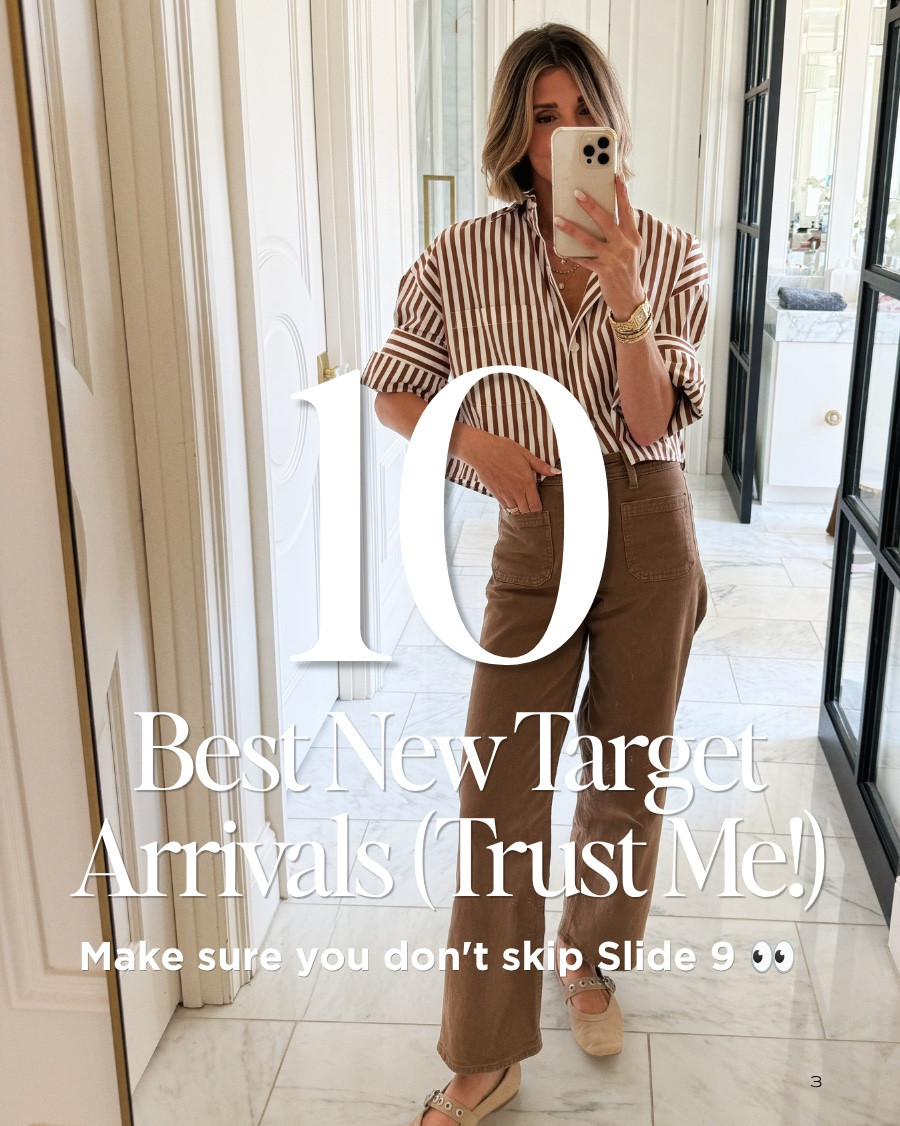 The best new arrivals at @Target that you DO NOT want to miss! 

…slide 9 is my FAVORITE.

#LTKsummer #LTKjeans #LTKshoes
