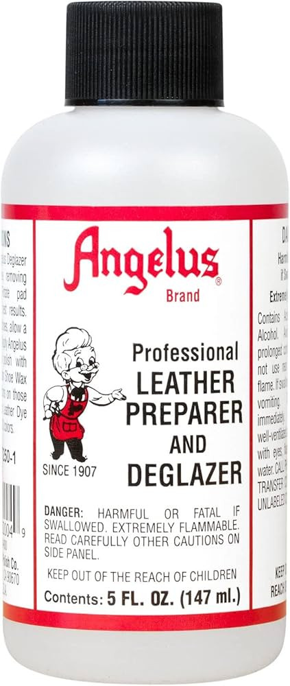 Angelus Leather Preparer Deglazer 5oz | Amazon (US)