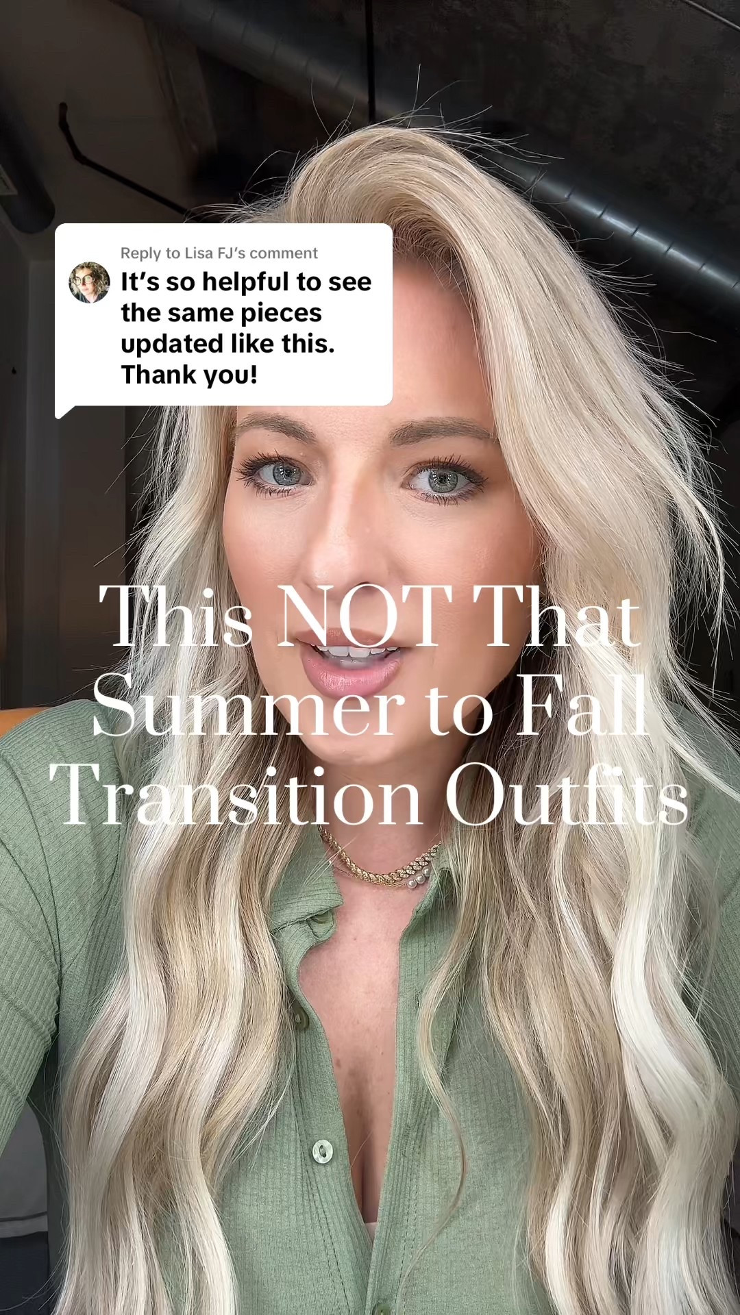 Summer to Fall transition outfits! 
***a lot of the exact products from the photos are really expensive. So I found a lot of good dupes that are more affordable 🩷