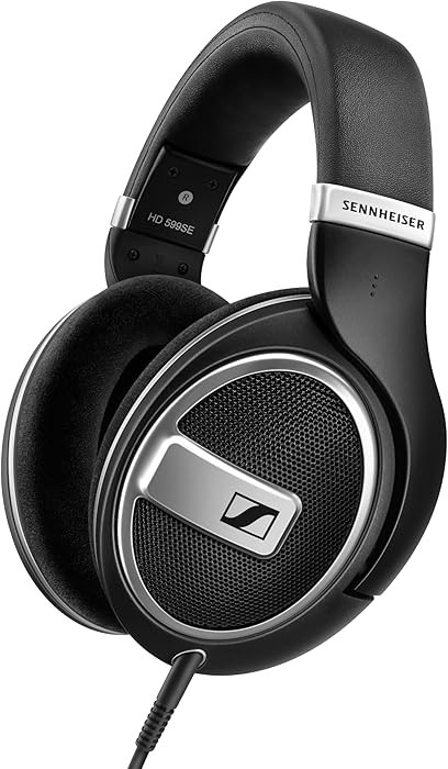 Sennheiser HD 599 SE Open-Back Headphones, Premium Design, Natural Balanced Audio, Comfortable Fi... | Amazon (US)