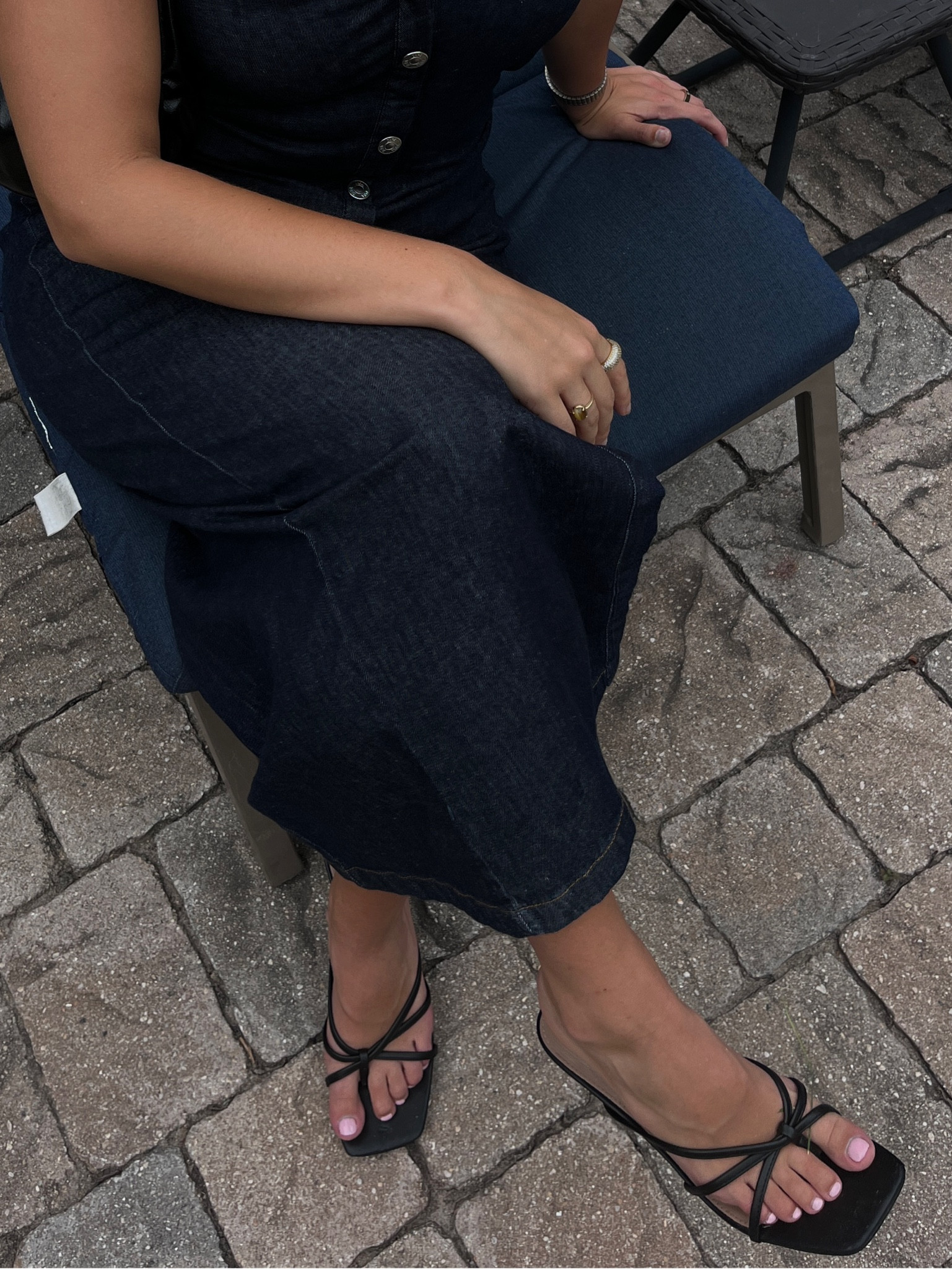 black strappy kitten heels! 

#LTKFindsUnder100 #LTKFindsUnder50 #LTKParties