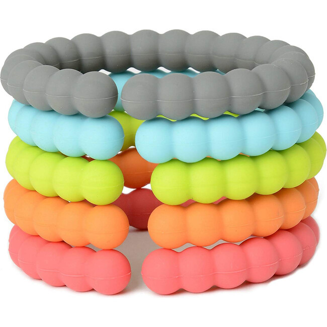 Silicone Links, Rainbow | Maisonette