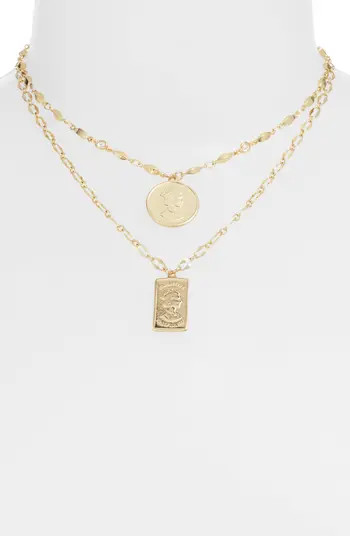Set of 2 Pendant Necklaces | Nordstrom