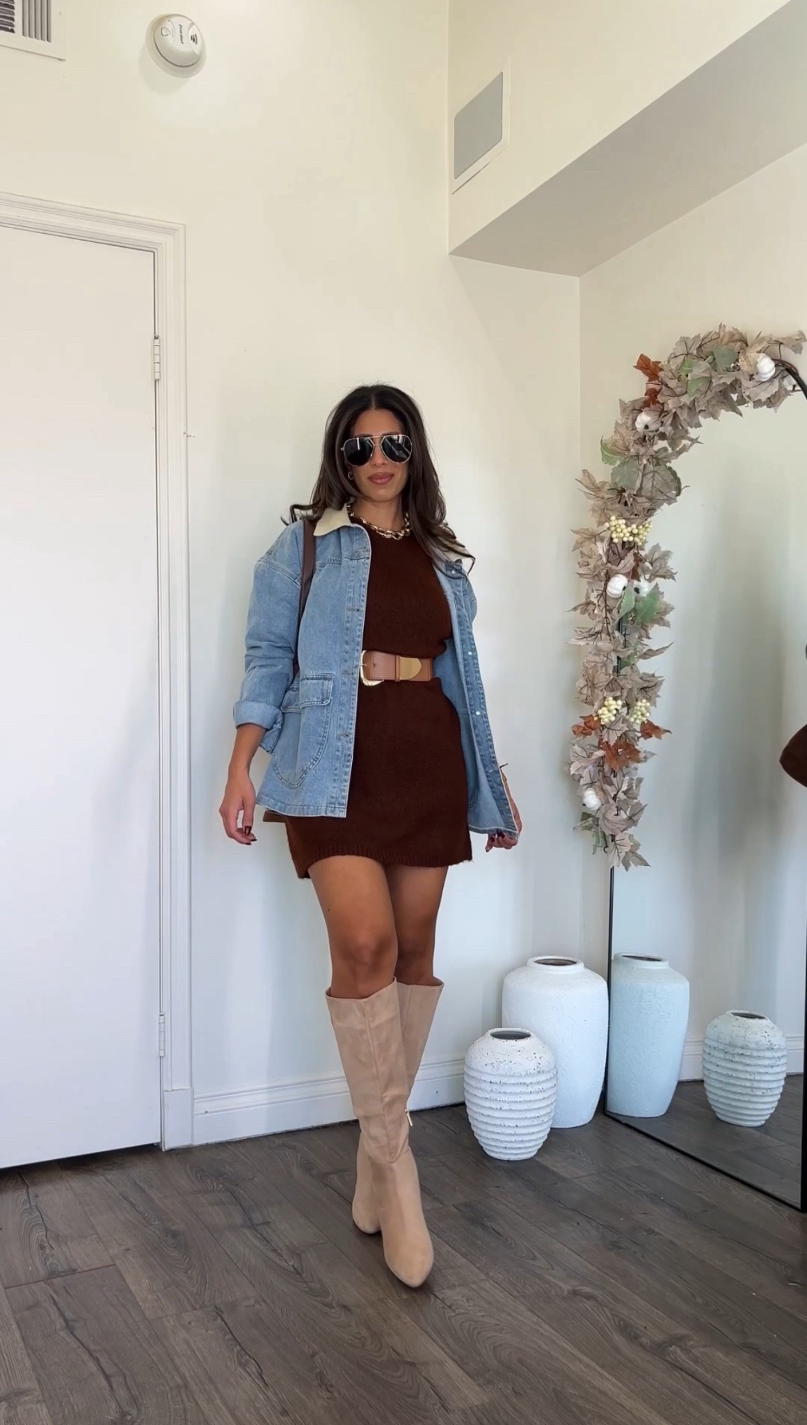 Comfy and chic Thanksgiving outfit idea 

#LTKStyleTip #LTKFindsUnder50 #LTKootd