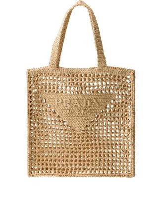 Prada Crochet Tote Bag | Bloomingdale's Handbags | Bloomingdale's (US)