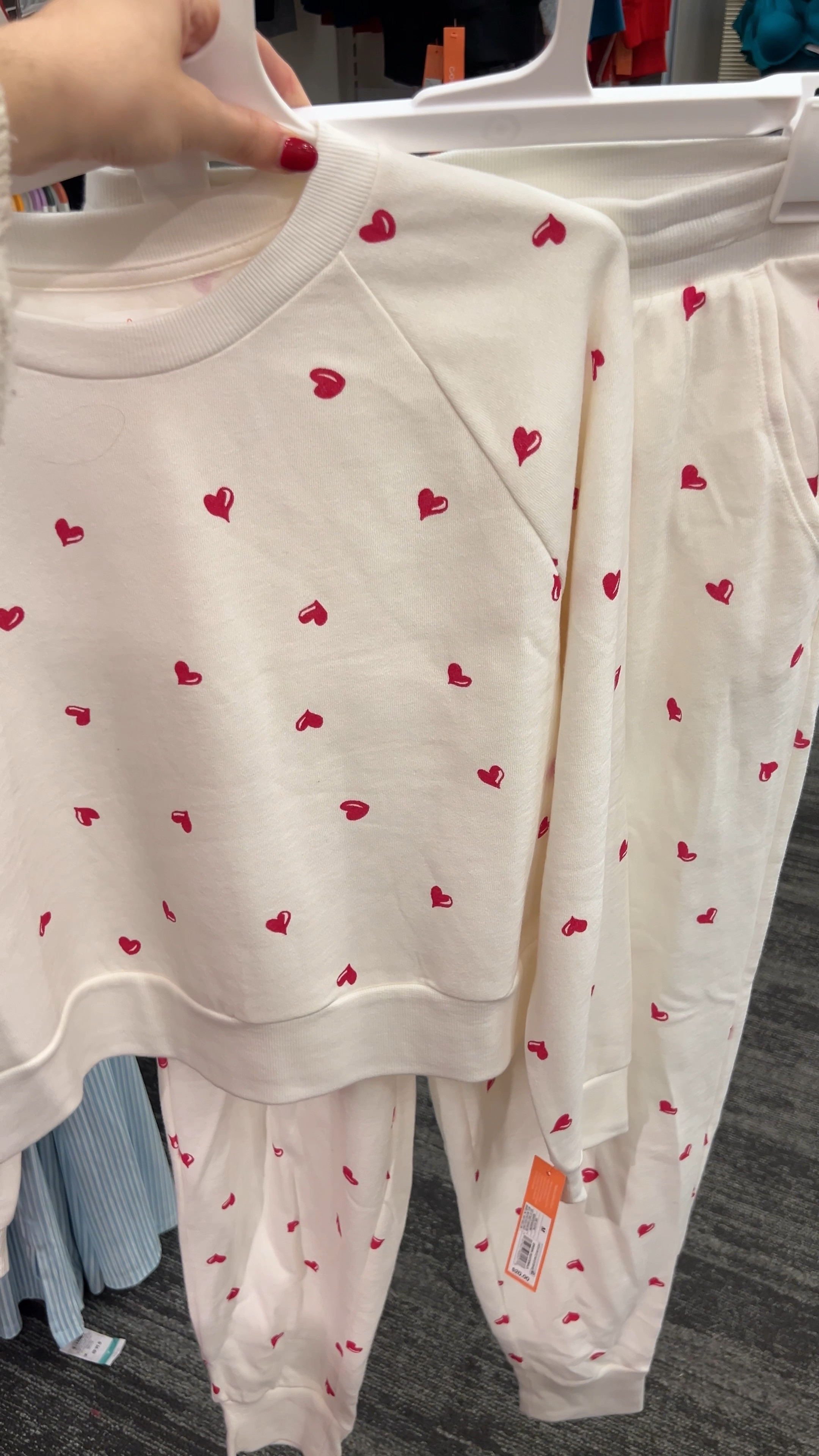 Colsie Red Hearts Pajama Set at Targett

#LTKSeasonal #LTKHoliday #LTKU
