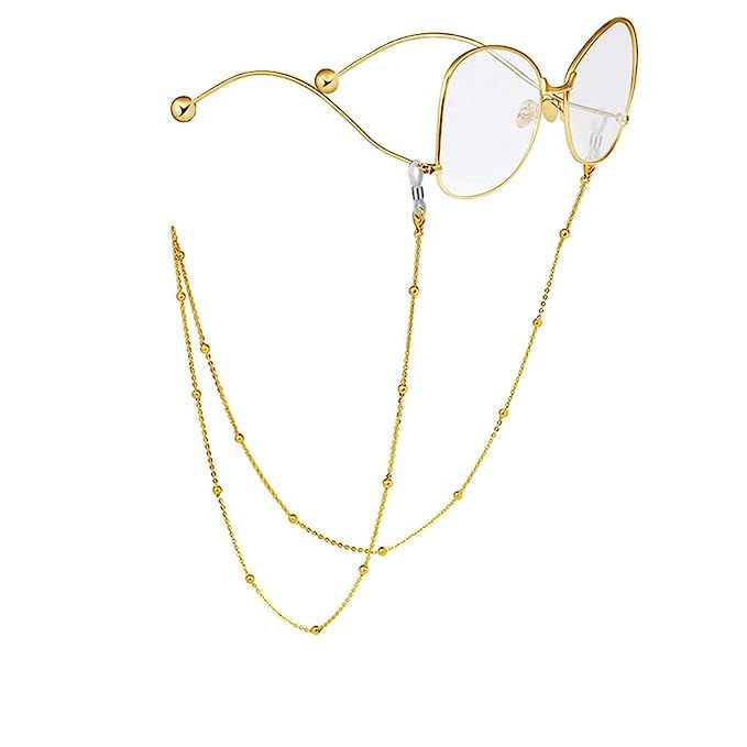 RANHUU Beaded Eyeglass Chains for Women Reading Glasses Cords Sunglasses Chain Holder Strap Lanya... | Amazon (US)
