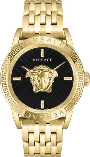 V-Code Bracelet Watch, 43mm | Nordstrom
