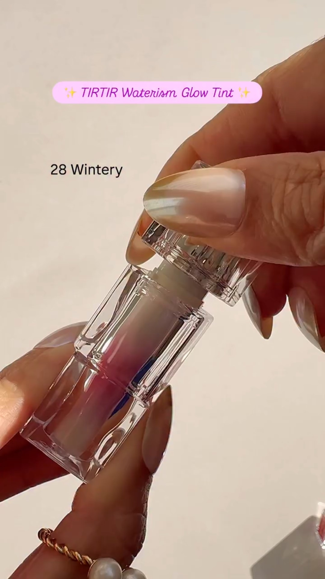 Tried a few shades of @tirtir_global Waterism Glow Tint recently and i enjoy them. They are hydrating with beautiful shiny finish and really nice scent. They come in many other shades and are affordable too. 

Have you tried anything else from TIRTIR besides their cushion foundations?

#tirtir #tirtirwaterismglowtint #liptint #liptints #tirtirliptint #waterismglowtint #tirtirmakeup #hydratingliptint #newlip #newliptint #aestheticmakeup #makeupswatches #liptintswatches #liptintswatch