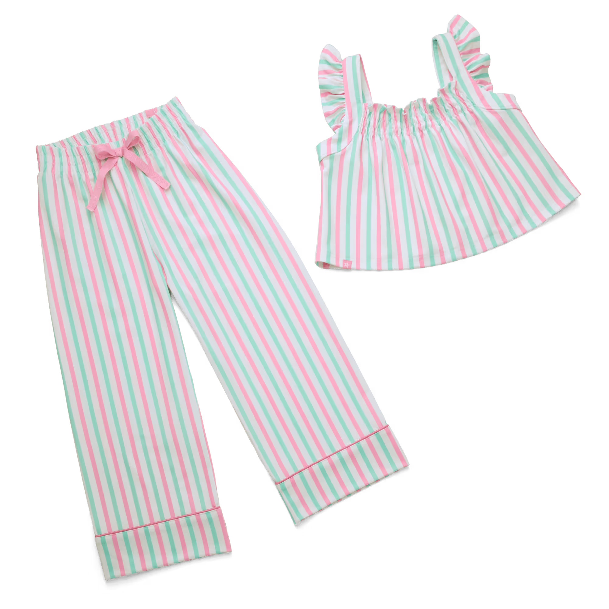 Raquel's™ Coastal Stripes Pajamas for Girls (Girl of the Year™ 2026) | American Girl