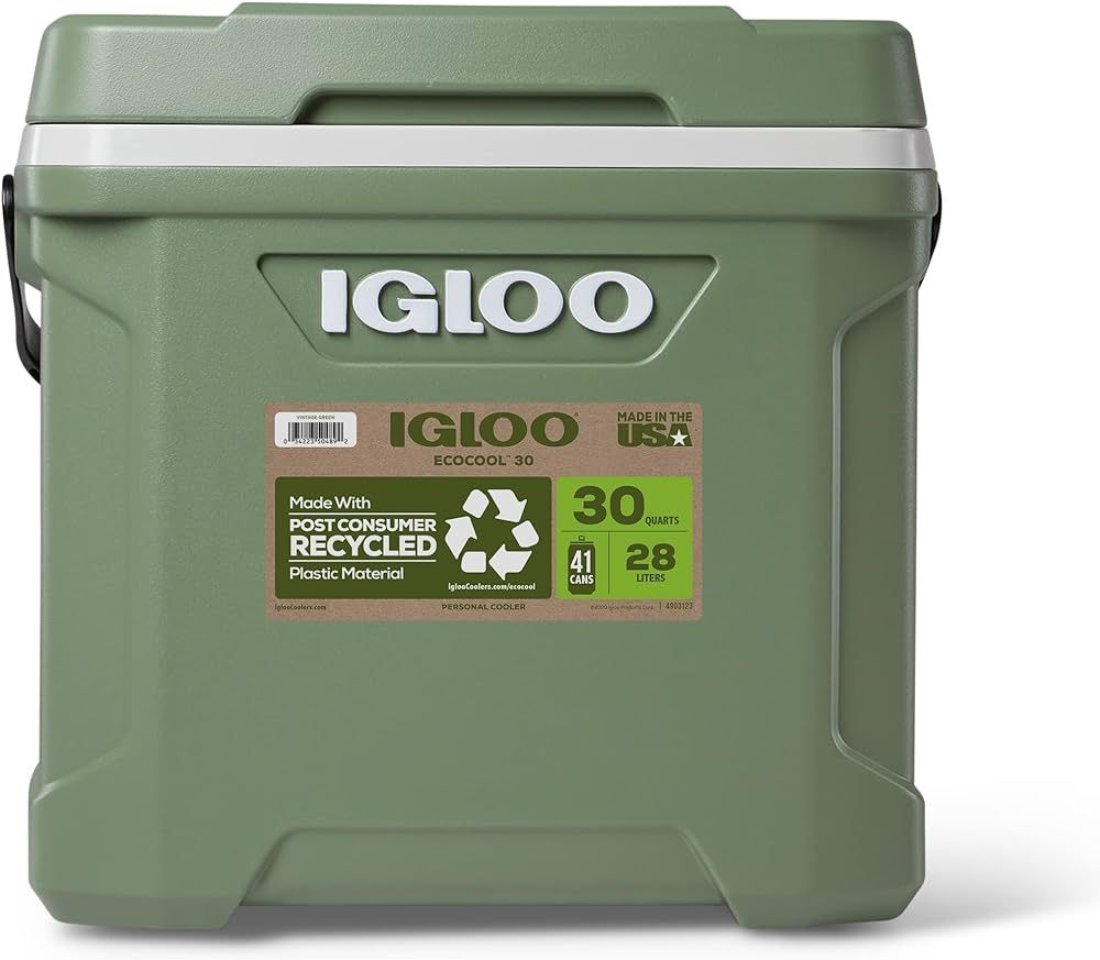 Igloo ECOCOOL Latitude 30 Qt Cooler | Amazon (US)