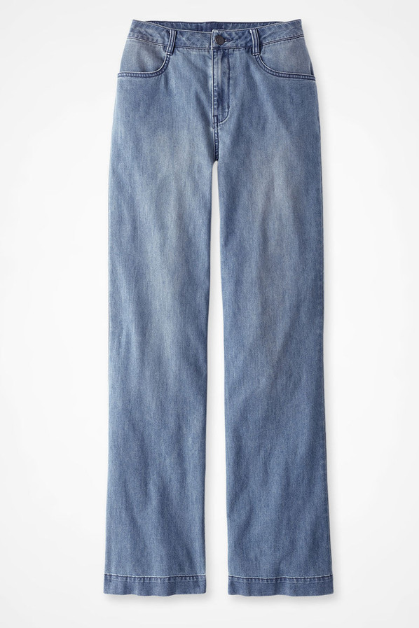 Lightweight Denim Trousers | Coldwater Creek