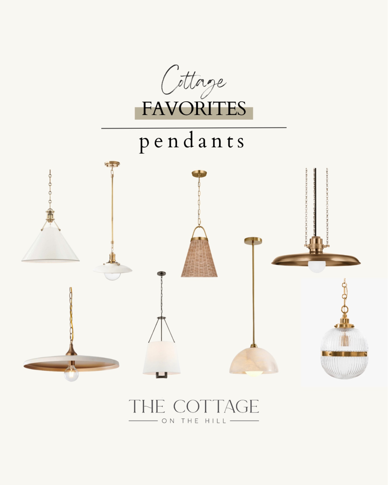 Cottage favorites: pendants 

#LTKHome #LTKStyleTip