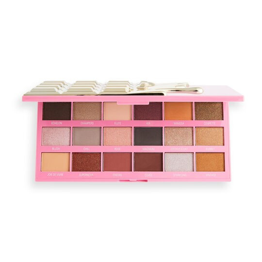 I Heart Revolution Rosé Fizz Chocolate Eyeshadow Palette | Revolution Beauty (UK)