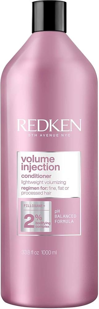 Redken Volume Injection Conditioner | Lightweight Volume Conditioner For Fine Hair | Detangles an... | Amazon (US)