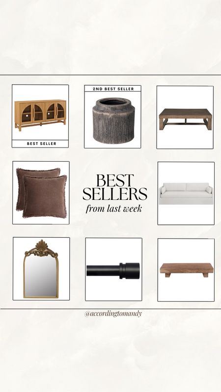 Best sellers this week! 

Home decor, vase, affordable home decor, affordable couch, Walmart finds, Amazon finds, pillow covers, curtain rod, mirror, antique mirror, vintage mirror, console, affordable coffee tablee

#LTKMostLoved #LTKhome