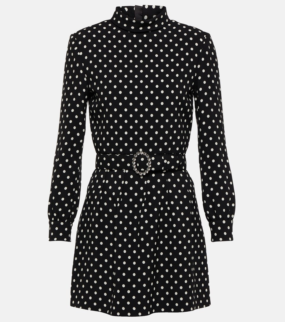 Polka-dot sablé playsuit | Mytheresa (US/CA)