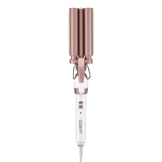 Conair Double Ceramic Triple Barrel Curl Styling Waver | Amazon (US)