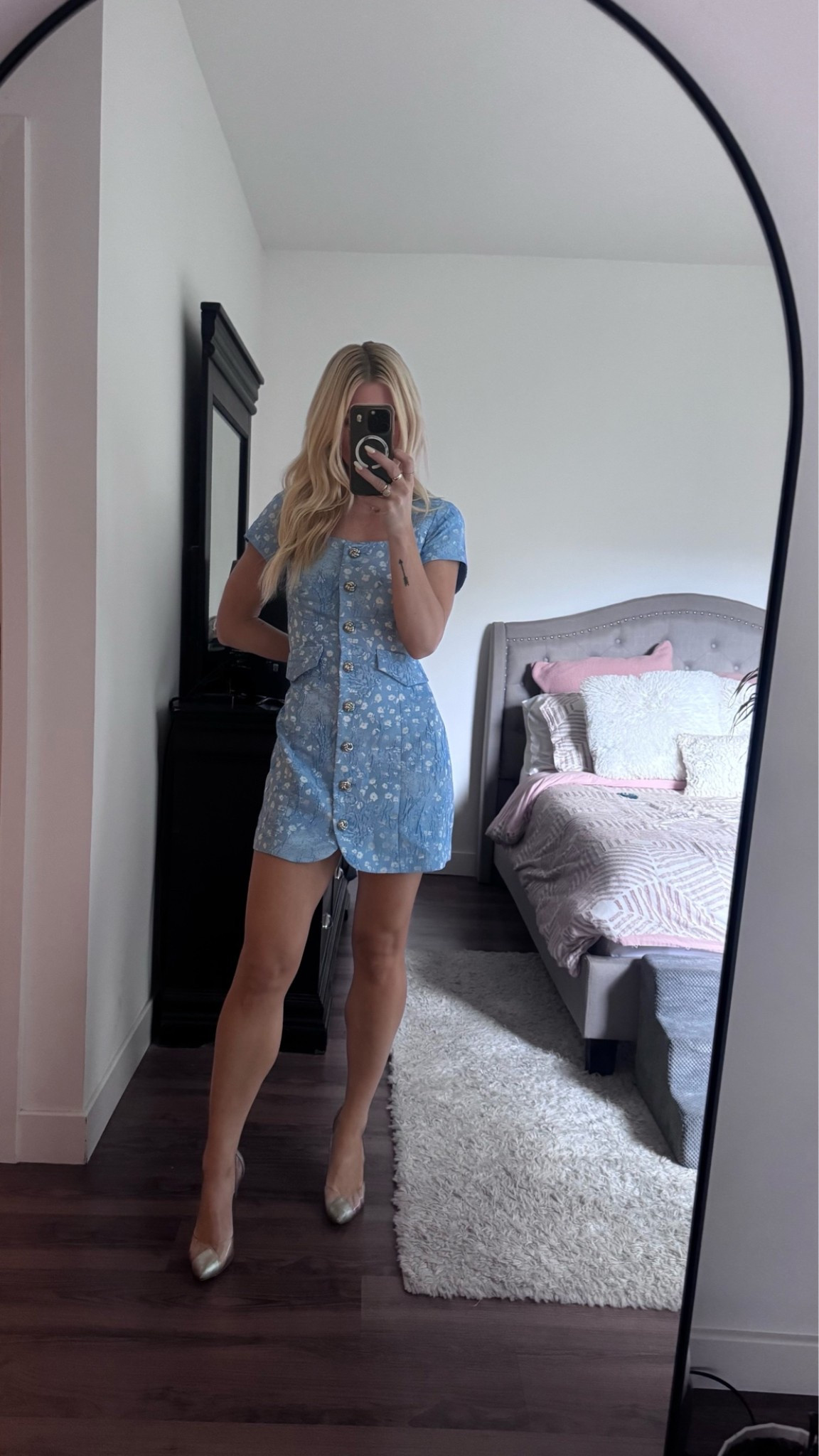 Little blue dress!

#LTKootd