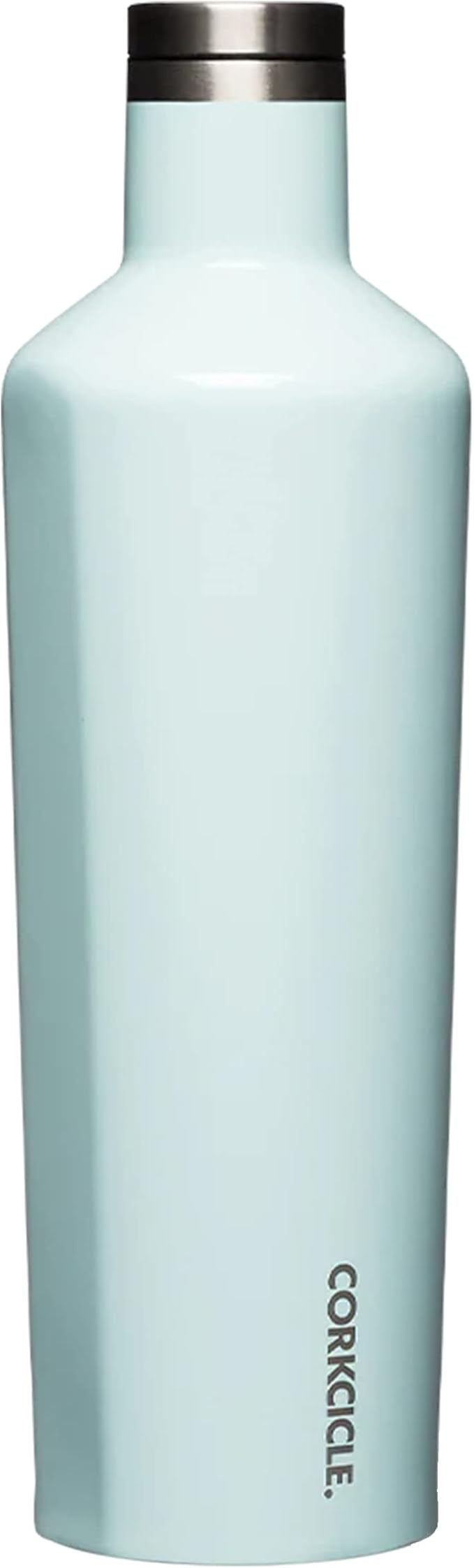 Corkcicle Insulated Canteen Travel Water Bottle, Triple Insulated Stainless Steel, Easy Grip Flat... | Amazon (US)