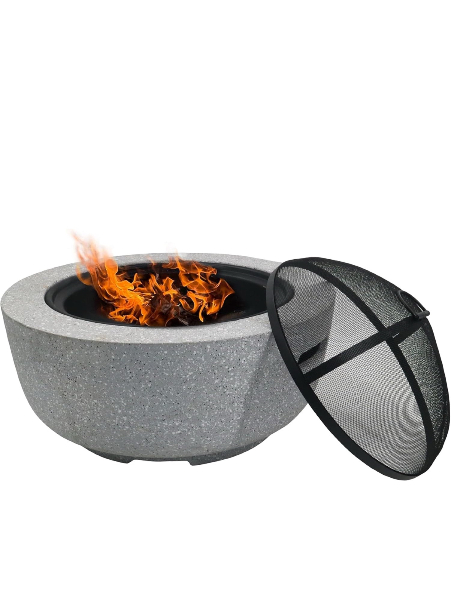 Stone Outdoor Patio Fire Pit