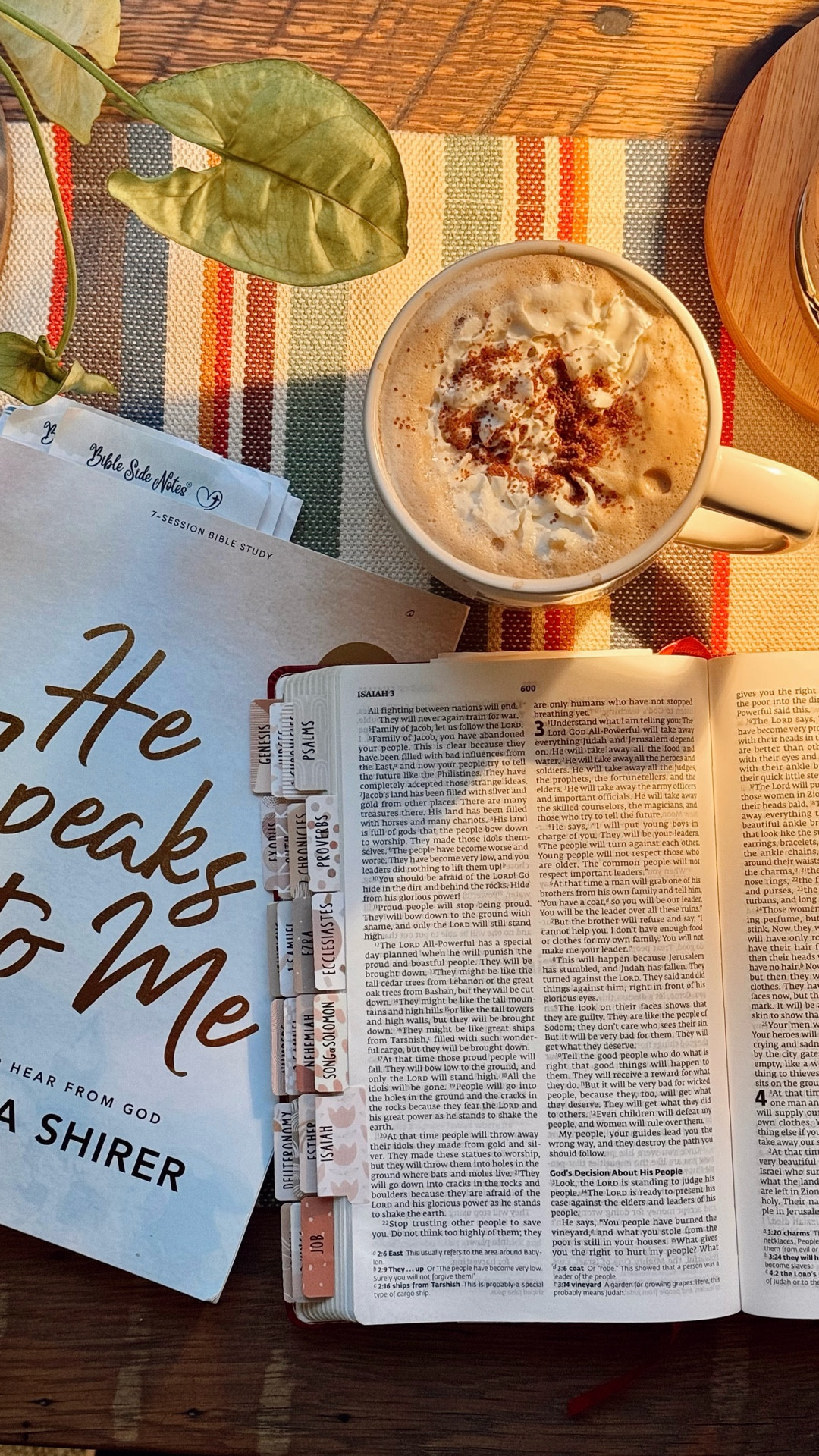 Bible Tabs 
These laminated Bible tabs are peel-and-stick and easy to apply. Alignment ruler included. Easy to lift off page and reposition. 

several color/pattern options to choose from. 
☕️Shown: “Cappuccino”

Bible study | Bible journal | Christian gift ideas | journaling supplies | Boho Bible gifts | Boho journaling supplies 

#LTKHome #LTKvlog #LTKmorningroutine