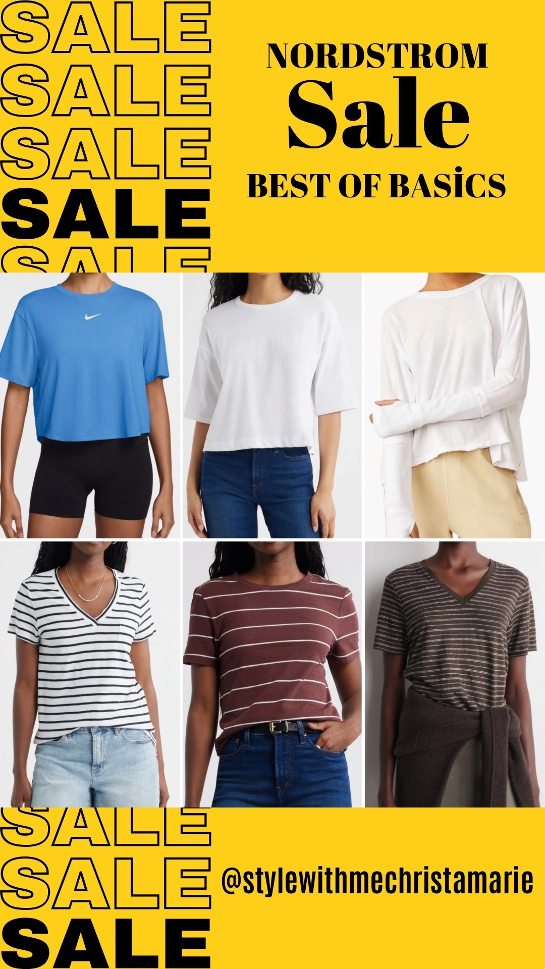 Nordstrom anniversary sale! Best of basic tees

#LTKootd #LTKgrwm #LTKmomlife