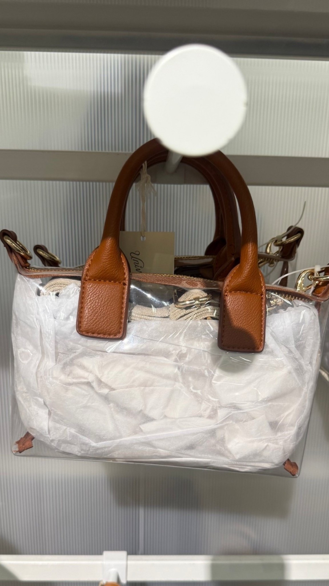 Clear everyday handbag bag cute small stadium bag stadium purse brown straps mini tote handbag

#handbag #purse #tote #clear #stadiumbag


#LTKFindsUnder50 #LTKItBag #LTKSaleAlert