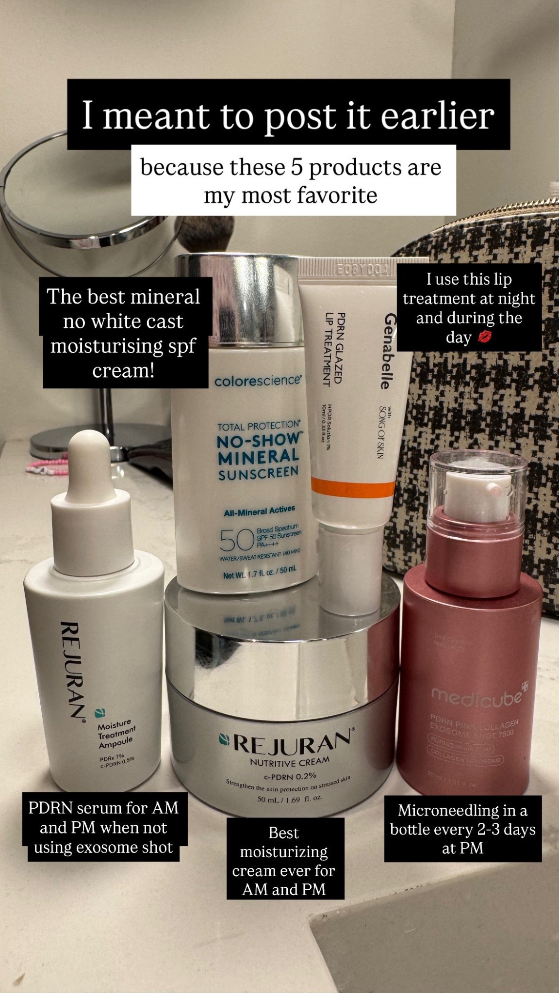 These products (cleanser not in the picture but linked) are my most favorite and they cover all my needs for pm and am!

#LTKmorningroutine #LTKBeauty #LTKGiftGuide