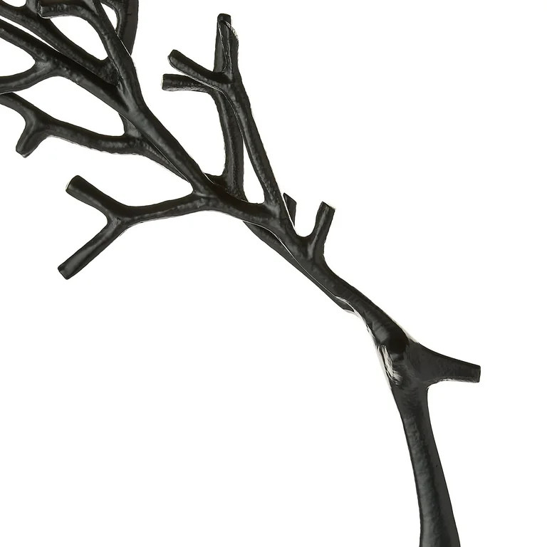Black Metal Deer Christmas Tabletop Decor, 16 in, by Holiday Time | Walmart (US)
