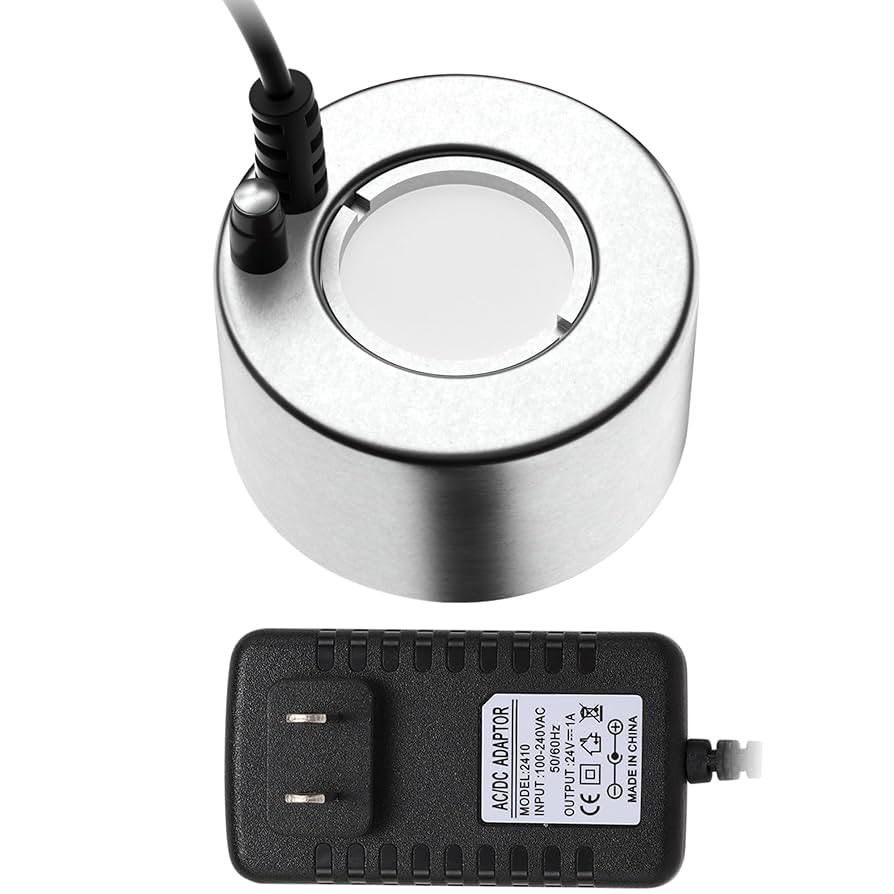 alizzy Ultrasonic Mist Maker, Indoor Fountain Water Feature Pond Portable Reptile Fogger Air humi... | Amazon (US)