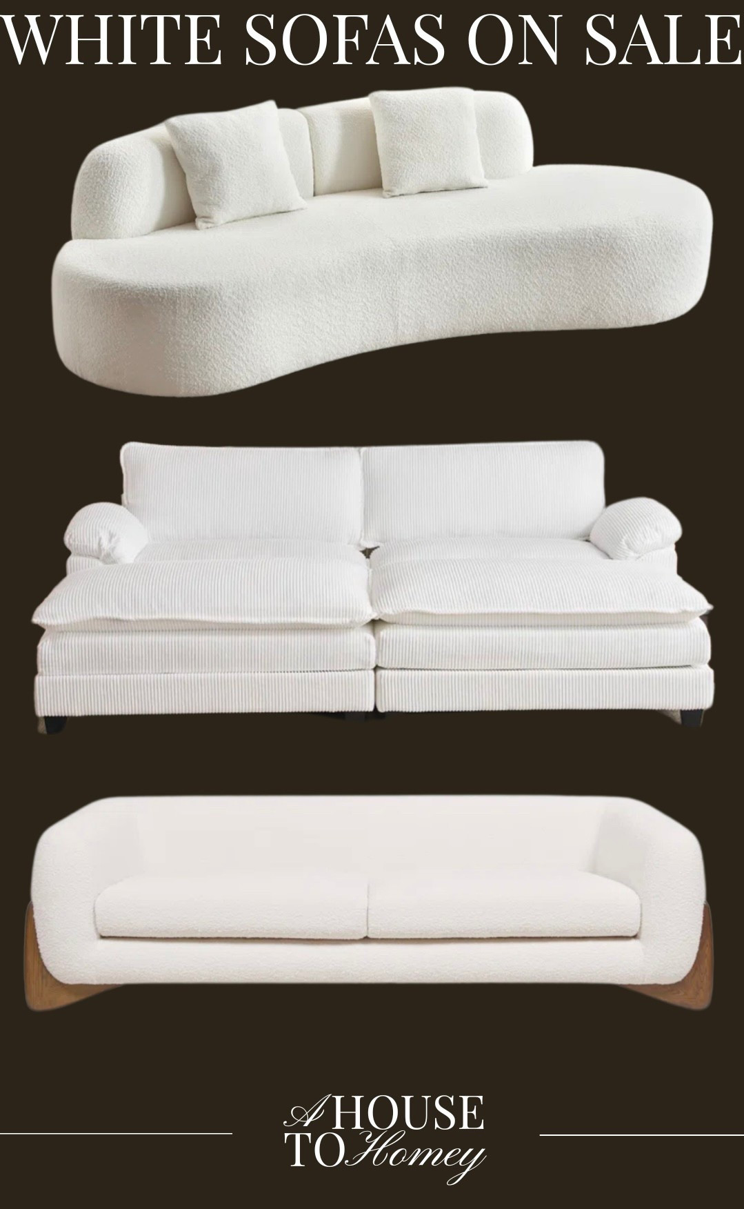 White sofas ALL on SALE!!!

White sofa
White sofas
Boucle white sofa
Sofa
White sofa on sale
White sofa sale

#LTKSaleAlert #LTKHome