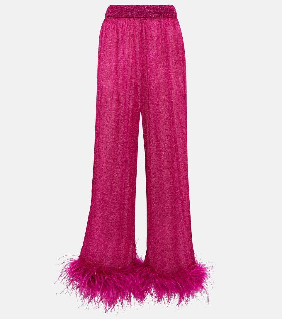 Lumière Plumage wide-leg pants | Mytheresa (US/CA)