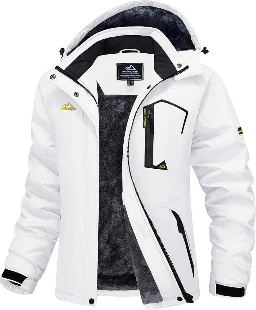 MAGCOMSEN Womens Ski Jacket Waterproof Insulated Snow Jacket Warm Windproof Winter Coats with Hoo... | Amazon (US)