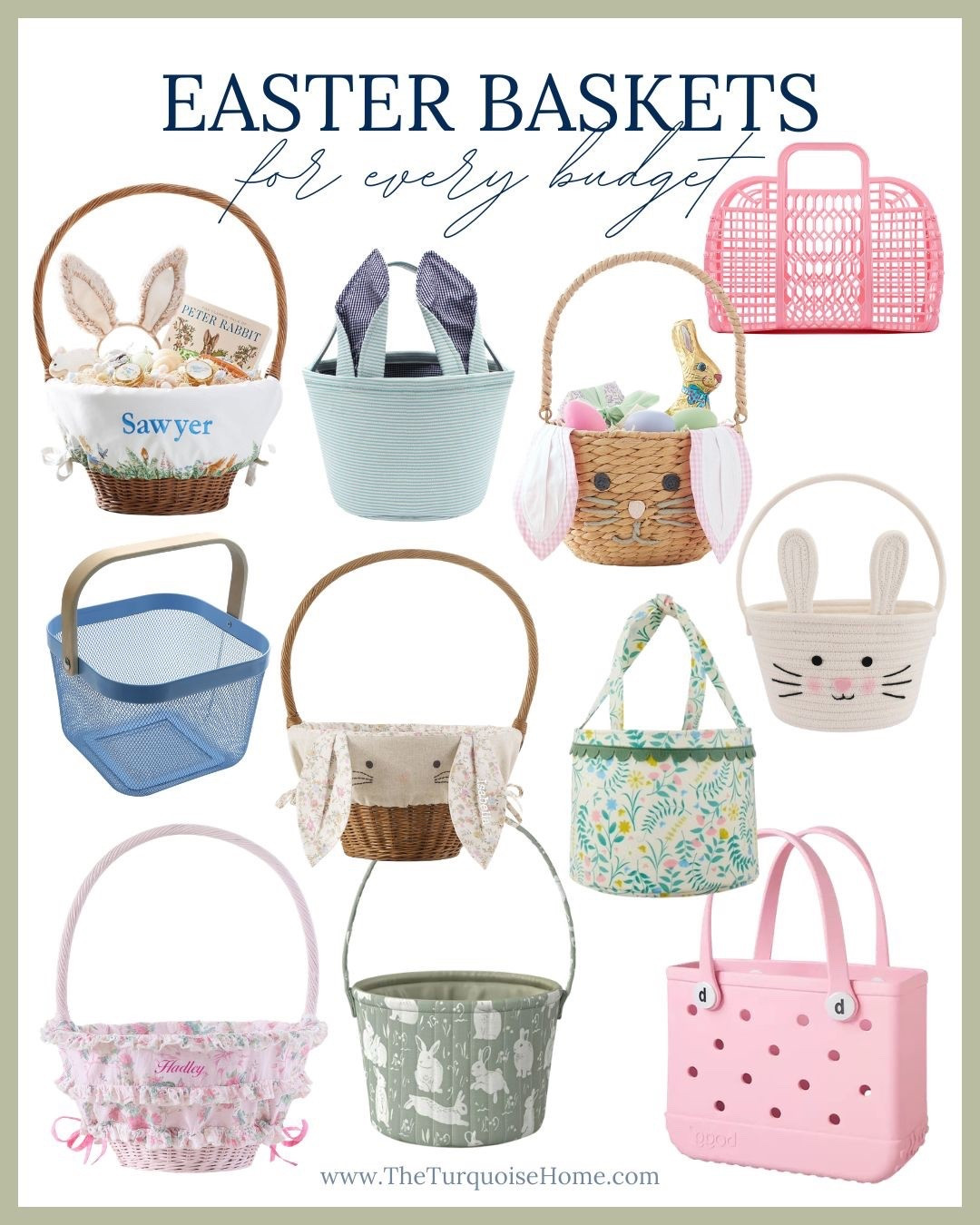 These cute baskets caught my eye as I was searching for my daughters’ baskets this year. Easter is just around the corner!

#LTKHome #LTKSeasonal #LTKSaleAlert