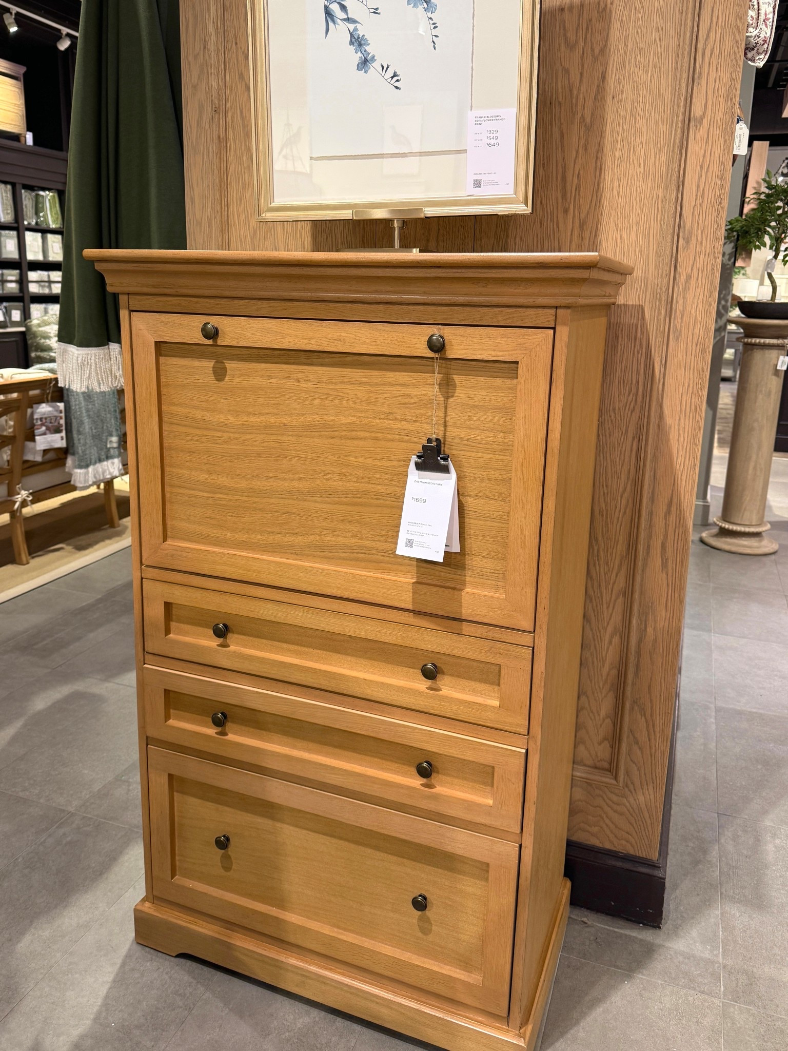 Sale alert at Ballard Designs! 🤎 The Eastman Secretary Desk is such a beautiful blend of style and function. The top compartment opens to create a spacious desk surface, while multiple drawers keep office supplies neatly organized. 💻 I love that the deep bottom drawer holds legal or letter-size files, making it a smart storage solution for a home office while still looking polished and classic. Linked it here! 🫶🏻 #BallardDesigns #SecretaryDesk #Desk

#LTKHome #LTKSaleAlert