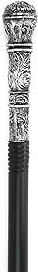 Amazon.com: Skeleteen Antique Silver Walking Cane - Elegant Vintage Prop Stick Dress Pimp Canes C... | Amazon (US)