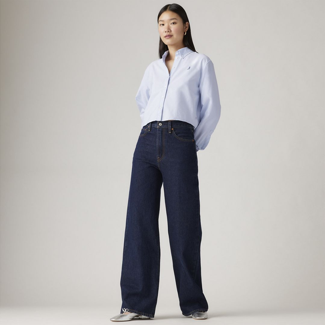 Levi's Ribcage Wide Leg Women's Jeans 29x32 | Levi's US