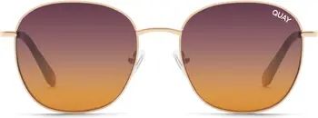 Quay Australia Jezabell 55mm Gradient Round Sunglasses | Nordstrom | Nordstrom