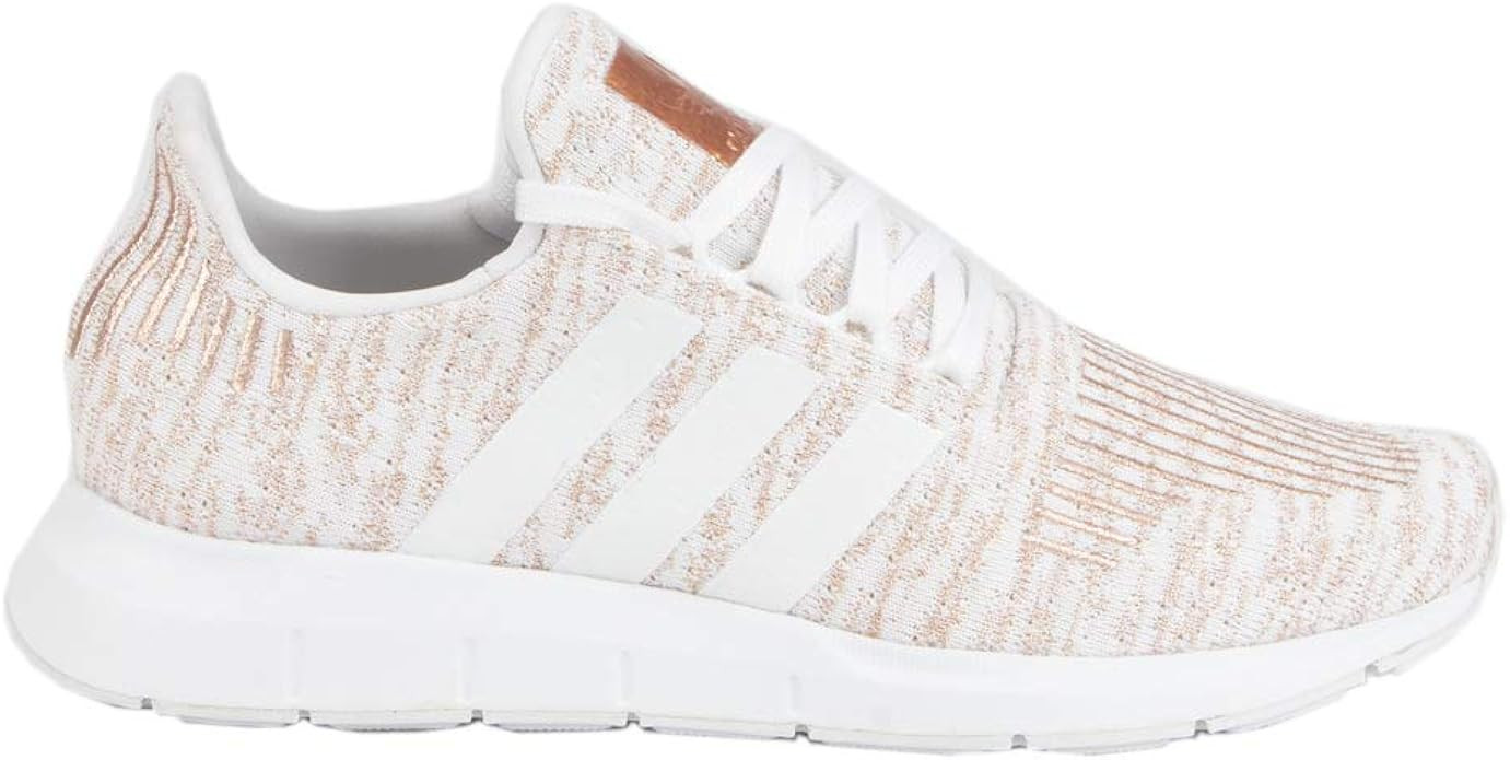 adidas Originals Women's Swift Running Shoe (9.5 B US, FTWR White/Copper MET./FTWR White) | Amazon (US)