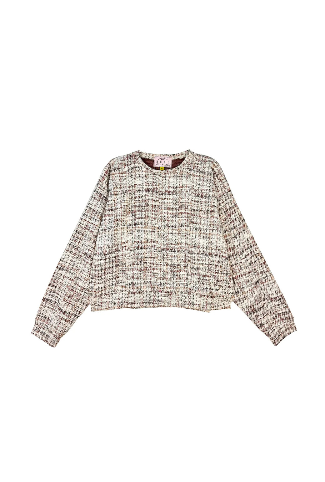 BURU x Val Everyday Pullover - Ivory Tweed | Shop BURU