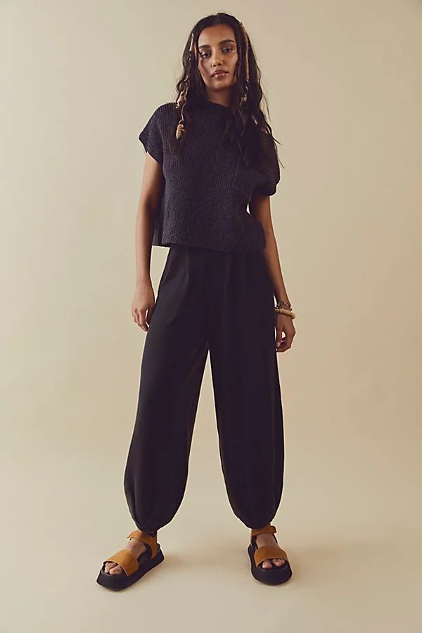 Freya Sweater Set by FP Beach at Free People, Black Charcoal Combo, XS | Free People (Global - UK&FR Excluded)