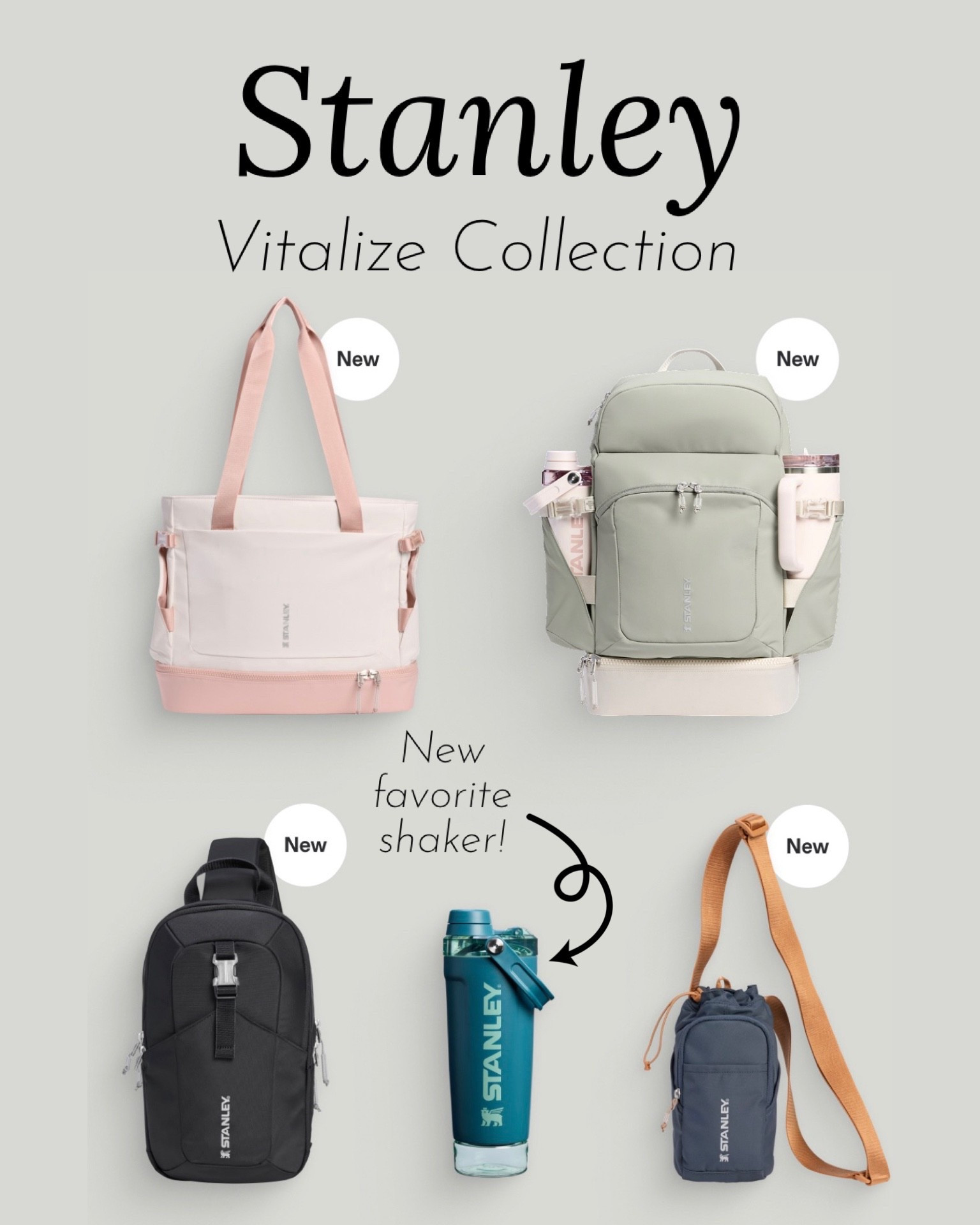 Launched Tuesday and I’m really into this one 🙌🏼

The Stanley Vitalize Collection just dropped — backpack, tote, sling, all of it.

I used the Vitalize Backpack as my personal item on this Florida trip and it was perfect. Fits under the plane seat, held my Quencher + my Vitalize shaker + my laptop, kids’ stuff + baby gear and still didn’t feel bulky. Lightweight, comfy straps, tons of pockets… and that bottom compartment is clutch.👌🏼

The shaker’s been out about a month and I’ve used it constantly. Stainless steel (no plastic taste hanging onto old flavors like some of my now-recycled bottles 🙃), actually keeps drinks cold, leakproof, easy flip top.

#stanley1913partner #ad @stanley_brand


#LTKmomlife #LTKTravel #LTKfitnessgoals