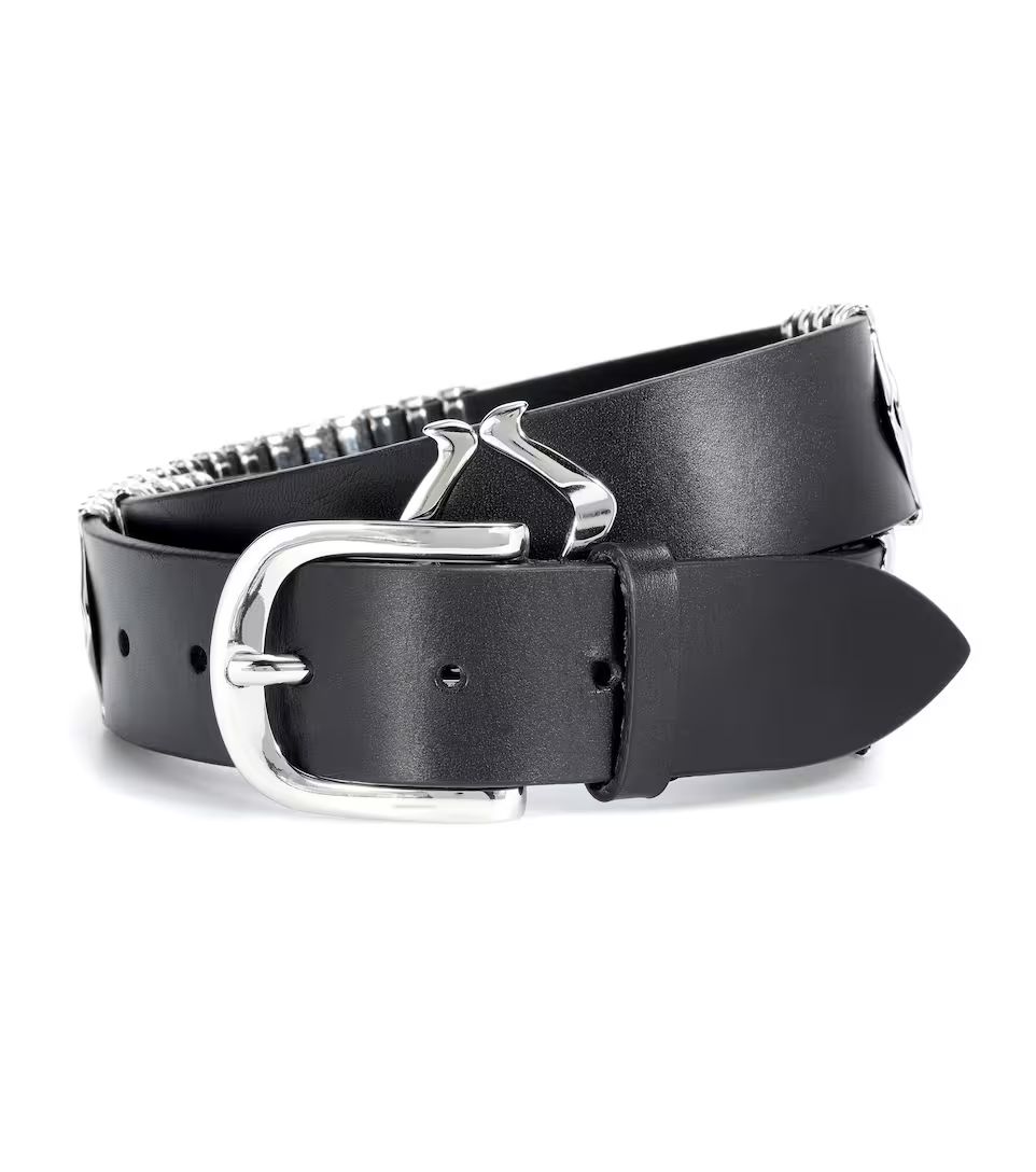 Tehora embellished leather belt | Mytheresa (UK)