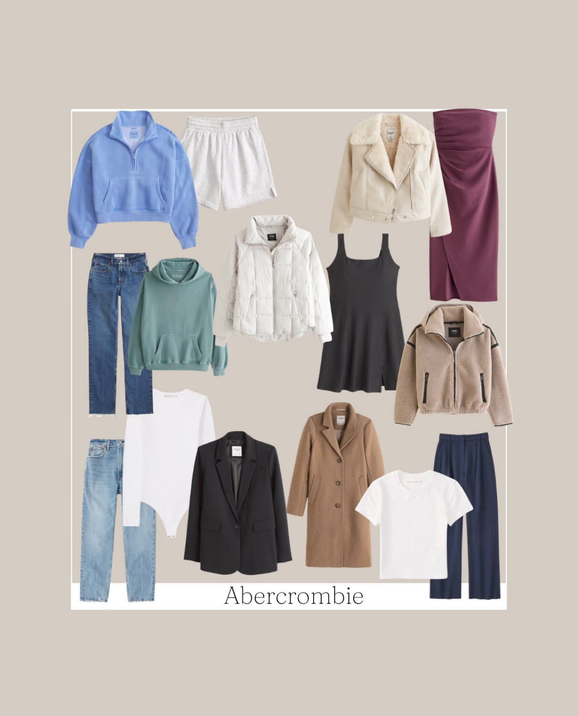Abercrombie Sale! So many great pieces. Casual. Work. Athletic. Glamour. 
Multiple colors and loving the neutrals. 
#sale #abercrombie #neutrals #casual #workattire #formal

#LTKworkwear #LTKsalealert #LTKmidsize