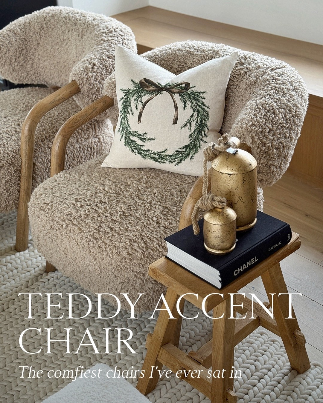 Teddy accent chair!! The coziest chairs I’ve EVER had!! Worth every penny👏🏻👏🏻

Living room
Home Decor
Mountain house 

#LTKHoliday #LTKHome